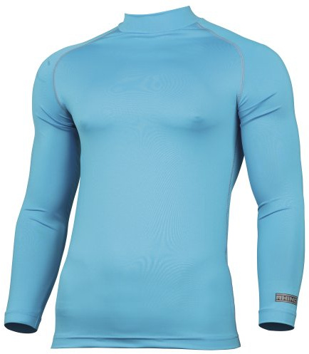 Rhino Mens Thermal Underwear Long Sleeve Base Layer Vest Top (XS) (Light Blue)