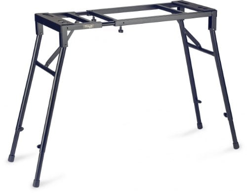 Stagg Keyboardstativ, Schwarz, Kunststoff, Klapptisch