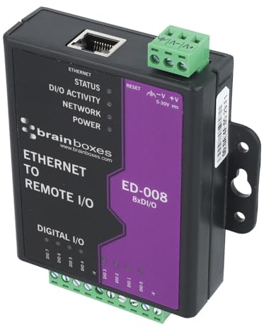 Ethernet to 8 Digital IO Lines - ED-008