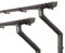 INEFA Dachrinnen Set Gartenhaus, NW100 / 100mm halbrund 2 x 8m Dunkelbraun zwei Dachseiten, Regenrinnen PVC für Satteldach, Made in Germany