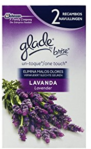 GLADE BRISE UN TOQUE ambientador recambio #lavanda 3 pz
