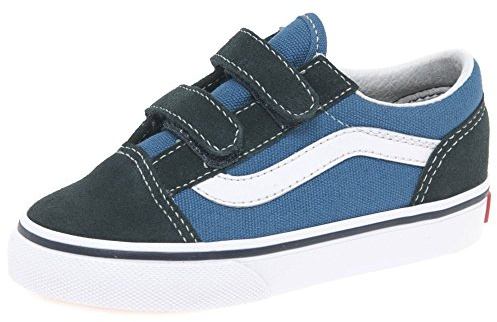 Vans Boys' Old Skool V (Toddler) - Navy - 6.5 Toddler