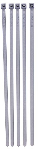 Pearl Automotive PTW08 Cable Ties for Wheel Trims - Silver (Pack of 100)
