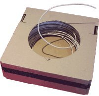 H05V-U 1 qmm weiss Einzeladerleitung 1 Ring mit 10 Metern