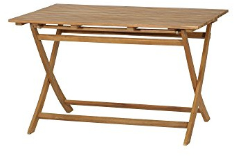 Siena Garden Klapptisch Falun, 120x80x74cm, Gestell: Akazienholz, geölt in natur, Tischplatte: Akazienholz, FSC 100%