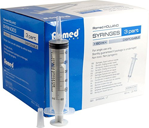 Romed - 25 Seringues 50/60 ml Emballage Stérile