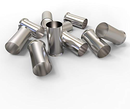 AUPROTEC Aderendhülsen von 0,5-50 mm² unisoliert 10-1000 Stück Auswahl: (10 Stück, 25 mm²)