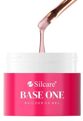 Base One Cover 50g UV Gel Nails Builder Camouflage File Off Silcare