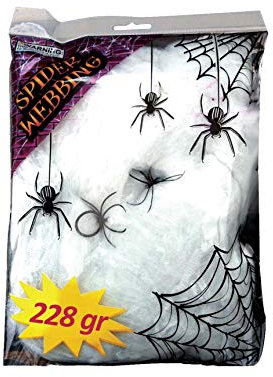 Guirca Fiestas GUI19430 - Tasche: Spinnen-Netz, 228 gr