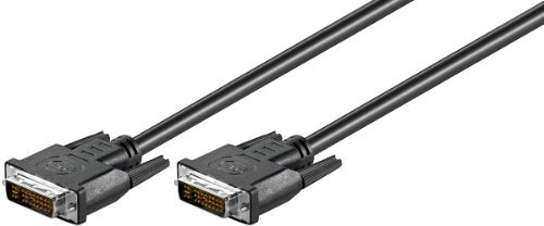 Digitus AK110019 Cavo Schermato DVI-I 24+5, Maschio/Maschio Dual Link, 2 m