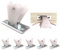 Amazing Drapery Hardware Einfach zu installierende kleine Kordelrollen, 6er Set - Glatter, zuverlässiger Betrieb, verhindert Ausfransen der Schnur - ideal für Römer- und Plissee-Schirme - Vielseitig