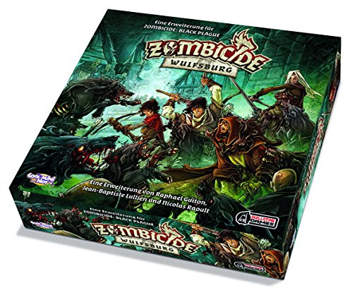CMON, Zombicide: Black Plague – Wulfsburg, Erweiterung, Kennerspiel, Dungeon Crawler, 1-6 Spieler, Ab 14+ Jahren, 60+ Minuten, Deutsch