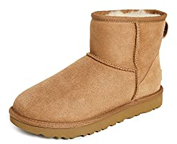 UGG Damen W Classic Mini Schlupfstiefel, Braun (Chestnut)