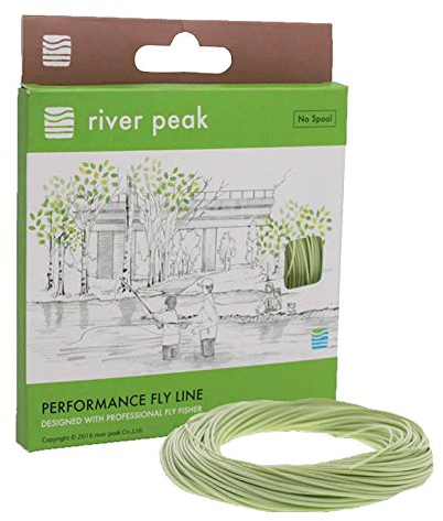 Fluss Peak Fly Line WF-6 F Floating 100 FT Japan Produkte grün