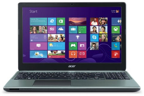 Acer Aspire E1-532P 15.6-inch Touchscreen Notebook (Intel Pentium 3556 1.7GHz Processor, 4GB RAM, 750GB HDD, DVDSM DL, LAN, WLAN, Webcam, Integrated Graphics, Windows 8)