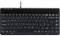 Perixx PERIBOARD-409P Wired Mini Keyboard, Compact PS/2 Interface, UK Layout, Black