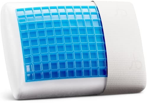 Supportiback Premium CoolGelTM Bettkissen, hypoallergenes Memory-Schaum-Kissen mit Kühlgel, Bezug aus Bambus, waschbar, von Ärzten entworfen/CertiPUR-Zertifiziert, Der Gewinner 2020