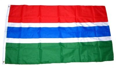Fahne / Flagge Gambia NEU 90 x 150 cm Flaggen