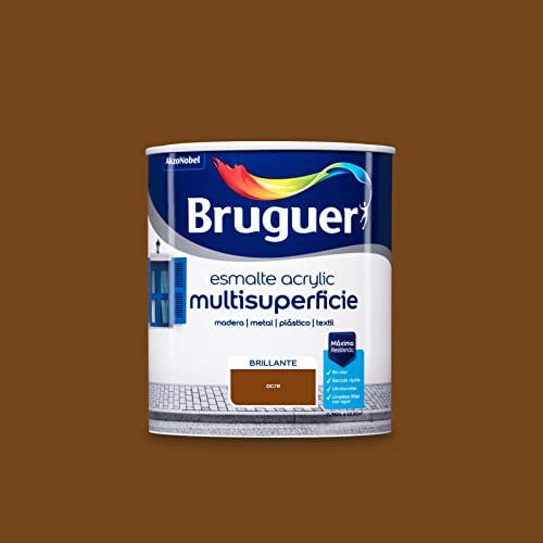 Bruguer Acrylic Multisuperficie Esmalte al agua Brillante Ocre 750 ml