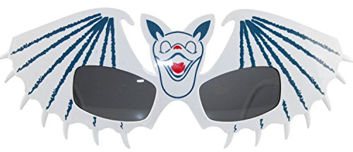 True Face Hawaiian Sunglasses Novelty Hula Funny - Festival Accessories, Novelty Sunglasses, Party Glasses for Summer Fun and Beach Parties