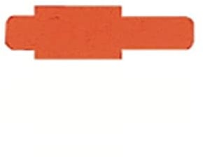 Leitz 60300045 Stecksignal (Hartfolie) 50 Stück orange