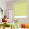 Blindecor Ara | Estor enrollable translúcido liso - Verde pistacho, 160 x 175 cm (ancho por alto) | Tamaño de la Tela 157 x 170 cm | Estores para ventanas