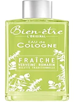 Bien-être - Eau de Cologne Fraîche Au Parfum de Verveine / Romarin - 250 ml