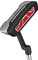 Wilson Herren Putter (rechte Hand), 89 cm Länge (35 Inch), Anfänger bis Fortgeschrittene, 830 g, Harmonized M1 Putter MRH, Schwarz/Rot, WGD601000