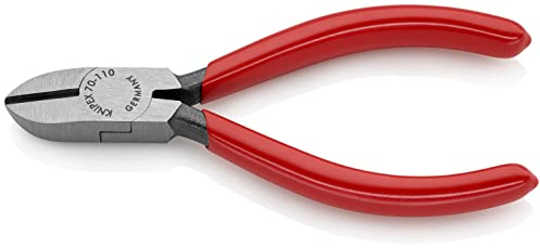 Knipex Diagonal Cutter black atramentized, plastic coated 110 mm 70 01 110