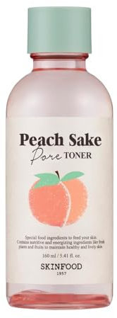 Skin Food - Peach Sake Toner - Belebender Gesichtstoner - Gesichtspflege mit Pfirsich und Reisextrakt