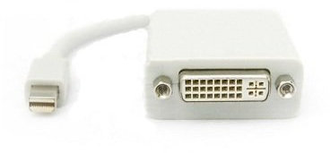 AAA PRODUCTS Mini DisplayPort to DVI Adapter - Compatible with All new Macbooks (Unibody aluminium MacBook - MacBook Pro - MacBook Air 12 Month Warranty