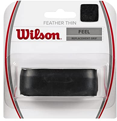 Wilson Unisex Basisgriffband Featherthin, schwarz, 1 Stück, WRZ4204BK Einheitsgröße