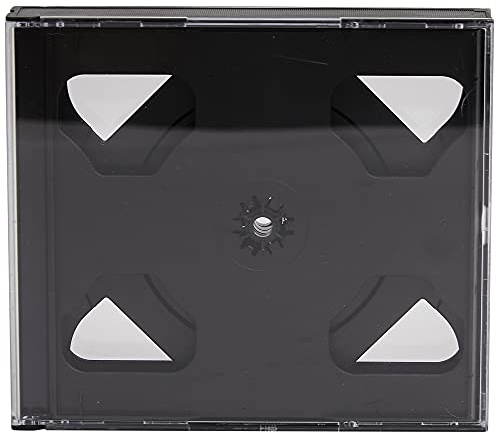 1 x Dragon Trading 6 Disc CD DVD Blu Ray Disc 25mm Thick Multibox. to Hold 6 Discs with Space to Insert Front and Back Cover. Same Cases As Used by Music Labels for 6 Disc.