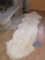SCHAFFELL - LÄUFER Fell Teppich Weiss ca.200x70cm