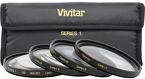 Vivitar Series 1 1 2 4 10 Close-Up Macro Filter Set w/Pouch (77mm)