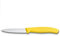 Victorinox, 6.7606.L118, Swiss Classic, Gemüsemesser, Extra scharfe Klinge, mit geradem Schliff, robuster Kunststoff-Griff, Gelb, Made in Switzerland, Spülmaschinengeeignet