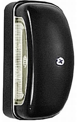 HELLA 2KA 001 386-287 Kennzeichenleuchte - 12V - Anbau - Lichtscheibenfarbe: glasklar - Stecker: Flachstecker - hinten/links/rechts