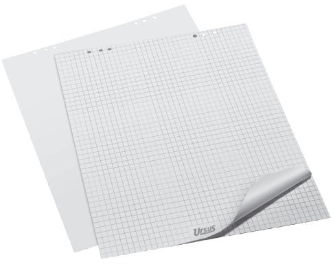 LANDRÉ 419000006 LANDR Flip-Chart-Block, 20 Blatt, blanko, 680 x 990 mm