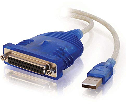C2G /Cables to Go 16899 Cable Adaptador de Impresora Paralelo USB a DB25, 6 pies