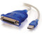 C2G /Cables to Go 16899 Cable Adaptador de Impresora Paralelo USB a DB25, 6 pies