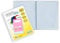 Favorit 100460235 - Portalistino con Buste Fisse e Tasca Frontale Personalizzabile per Fogli 20 Buste, A5, Trasparente