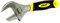 Rolson 19025 200mm 2-in-1 Extra Wide Adjustable Wrench