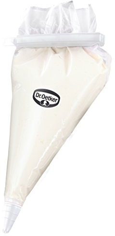 Dr. Oetker Einweg-Spritzbeutel mit 4 Tüllen Küchenhelfer