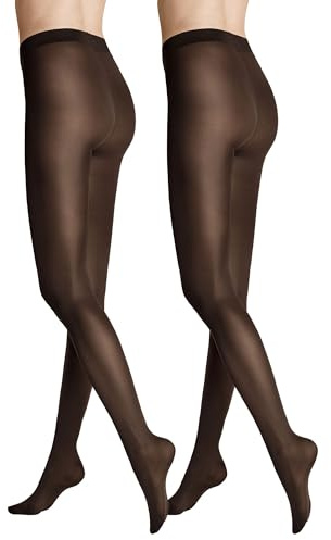 Hudson Damen Strumpfhosen Simply 40 2-Pack matt