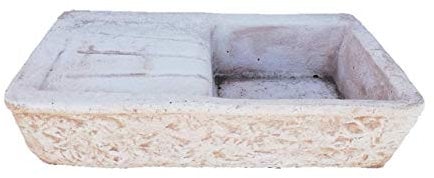 ARTISTICA GRANILLO LAVELLO in Cemento, LAVABO, Fontana, Misure: 80x40 H20 CM.