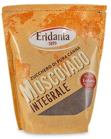 Eridania Zucchero di Canna Integrale Bio-Vollkorn Rohrzucker Süßstoff 500g