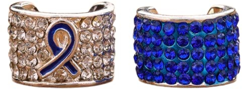 Stethoskop Charms (Blue Ribbon - Solid Color Royalblue)