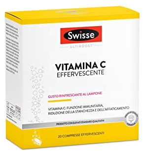 Swisse Vitamina C, 20 Compresse Effervescenti