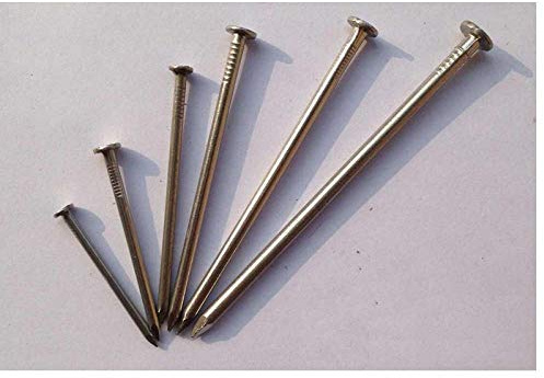 304 316 Stainless Steel Round Nails Yuan Nails Foreign Nails Iron Nails Round Nails 1 inch 1.5 inch 2 inch 2.5 inch 3 inch-1.2 inch 30mm Length (304 Material) 1kg