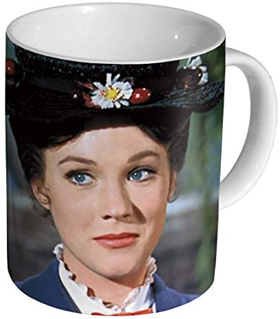 mugmart Mary Poppins Julie Andrews Keramik-Kaffeetasse